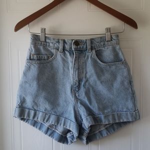 American Apparel High-Waisted Shorts